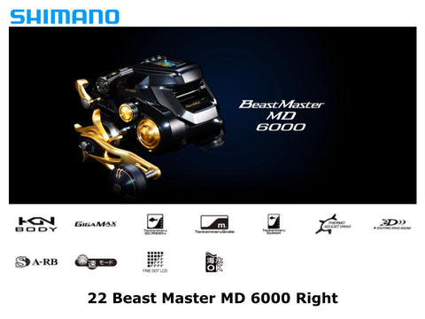 Shimano 22 Beast Master MD 6000 Right