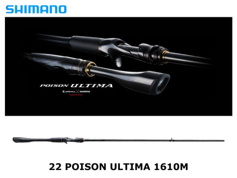 Pre-Order Shimano 23 Poison Ultima Baitcasting 1610M SiC