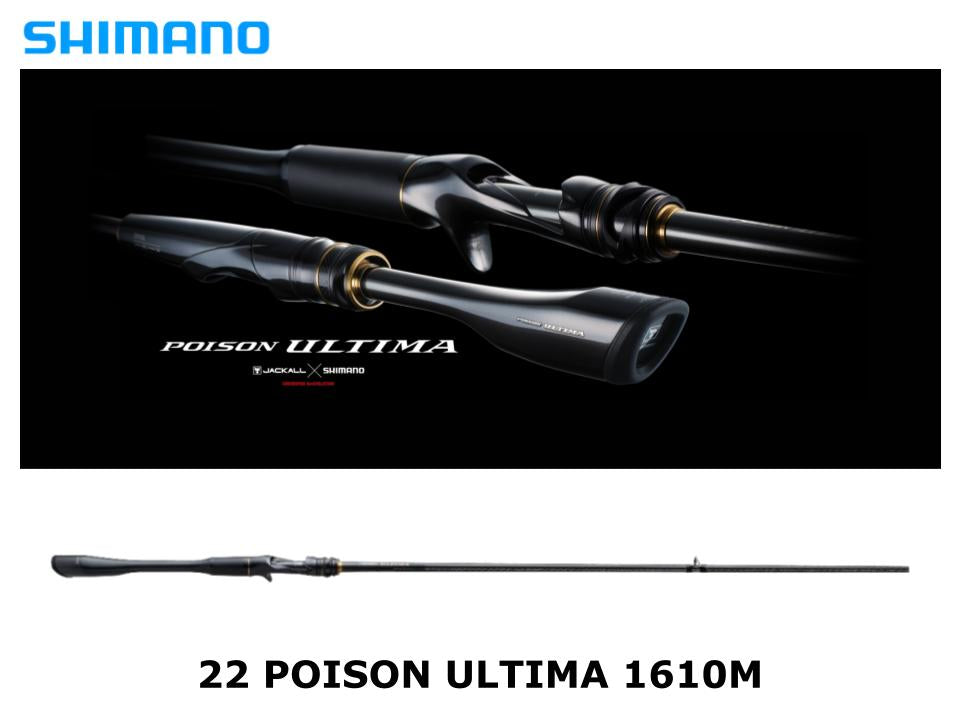 Pre-Order Shimano 23 Poison Ultima Baitcasting 1610M SiC