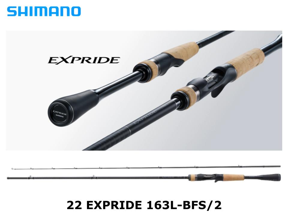 SHIMANO EXPRIDE Luce Di Fusione BFS 6.3 (2,7-5,4 Kg) – Canna Da Pesca Casting Ultraleggera 1,91 M