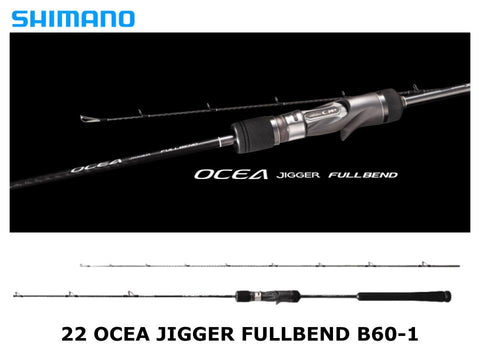 Pre-Order Shimano 22 Ocea Jigger Fullbend B60-1