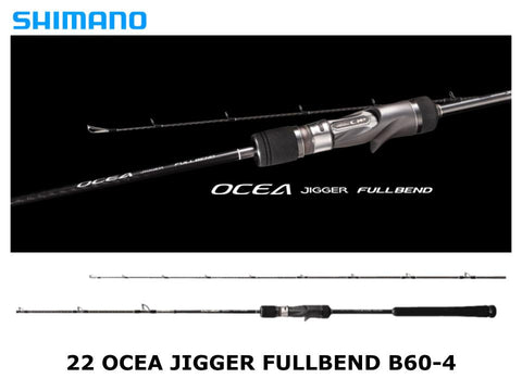 Pre-Order Shimano 22 Ocea Jigger Fullbend B60-4