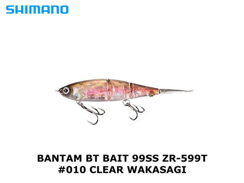 Shimano Bantam Bt Bait 99SS ZR-599T #010 Clear Wakasagi