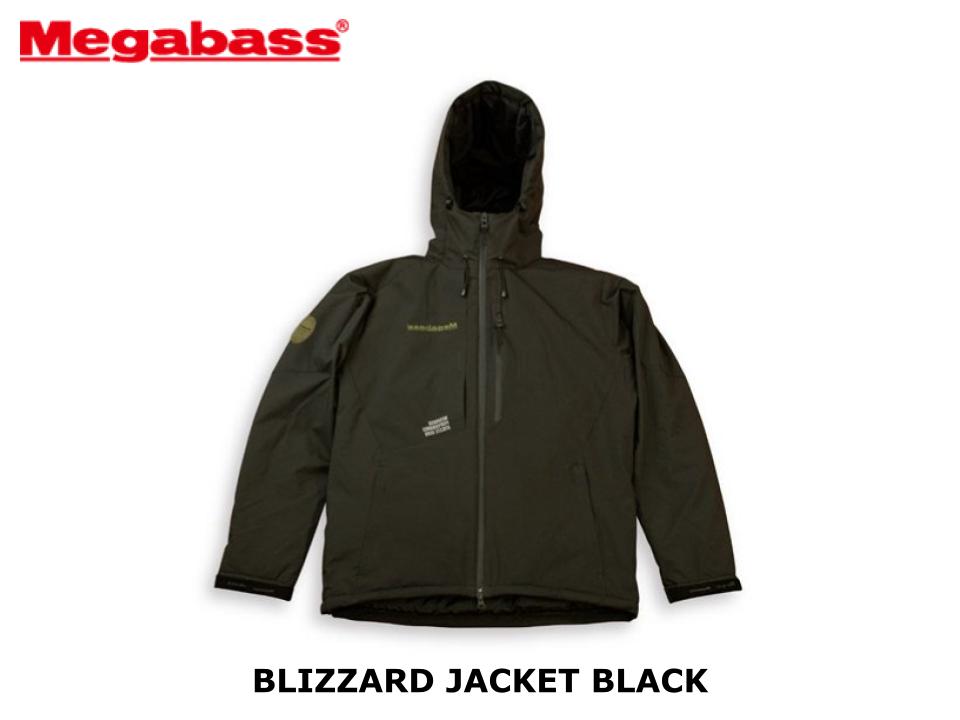 Megabass Blizzard Jacket #Black Size XXL – JDM TACKLE HEAVEN