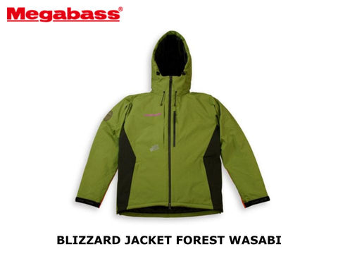 Megabass Blizzard Jacket #Forest Wasabi Size M