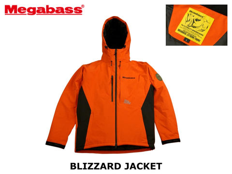 Megabass Blizzard Jacket #Hot Pepper Size XXL