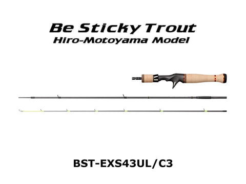 Smith Be Sticky Trout Hiro Motoyama Model BST-EXS43UL-C3