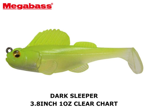 Megabass Dark Sleeper 3.8inch 1oz Clear Chart