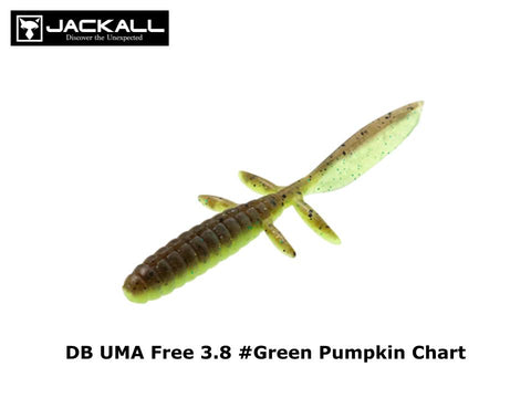Jackall DB UMA Free 4.5 #Green Pumpkin Chart