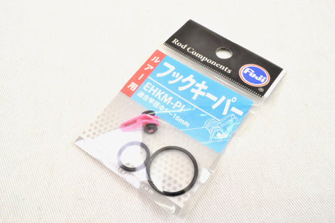 Fuji Lure Hook Keeper #EHKM-PI Pink 5-16mm blanks