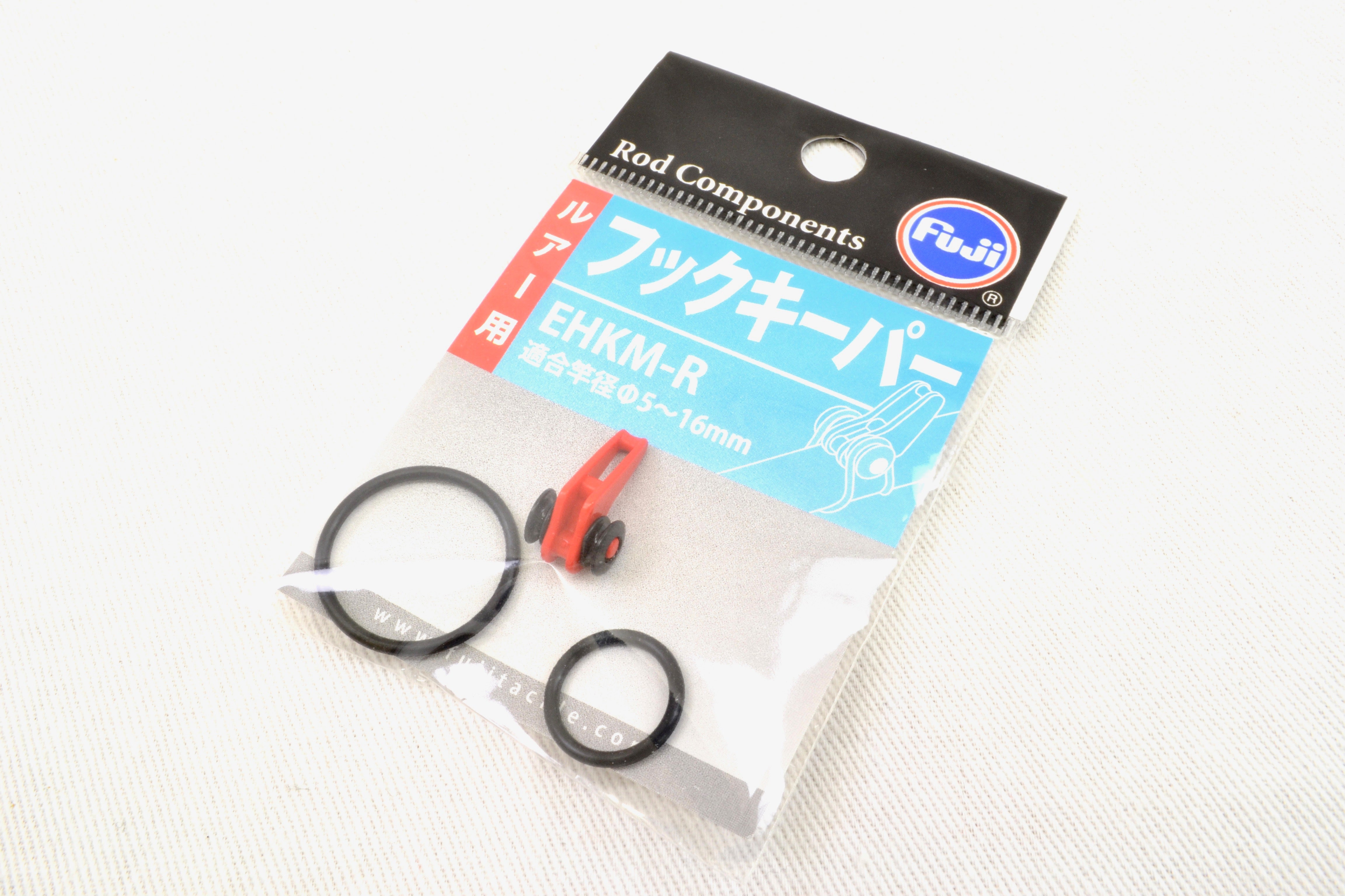 Fuji Lure Hook Keeper #EHKM-R Red 5-16mm blanks