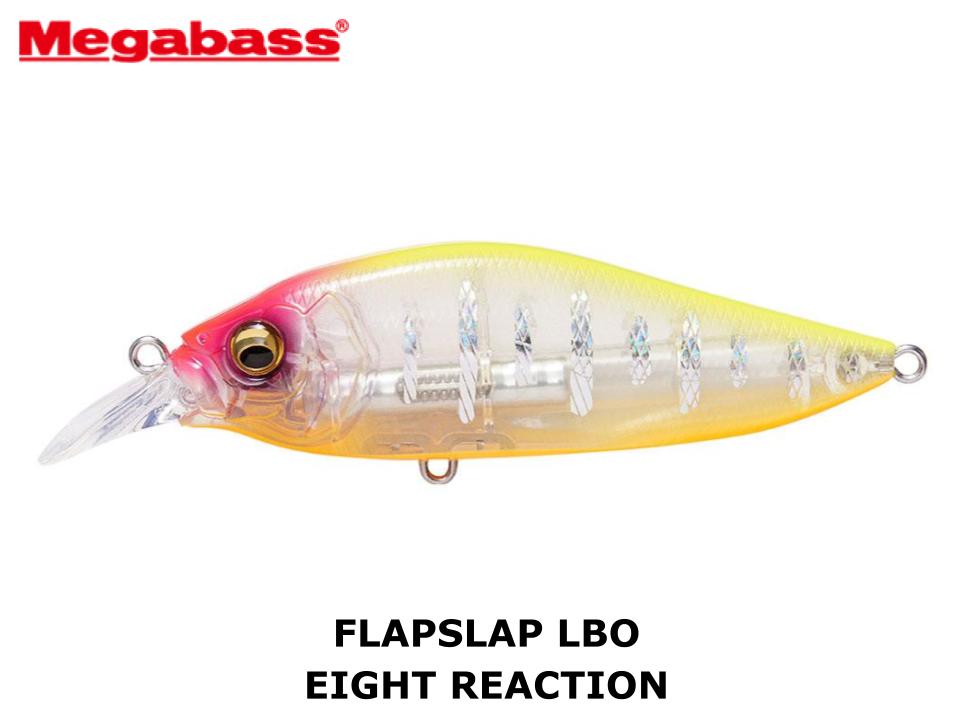 Megabass Flapslap LBO #7 Eight Reaction