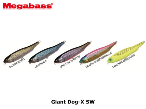 Megabass Giant Dog-X SW #Do Chart Konoshiro