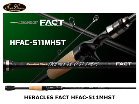 Pre-Order Evergreen Heracles Fact Solid Tip Baitcasting HFAC-511MHST