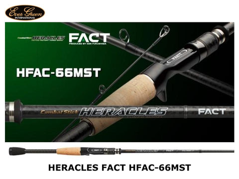 Pre-Order Evergreen Heracles Fact Solid Tip Baitcasting HFAC-66MST