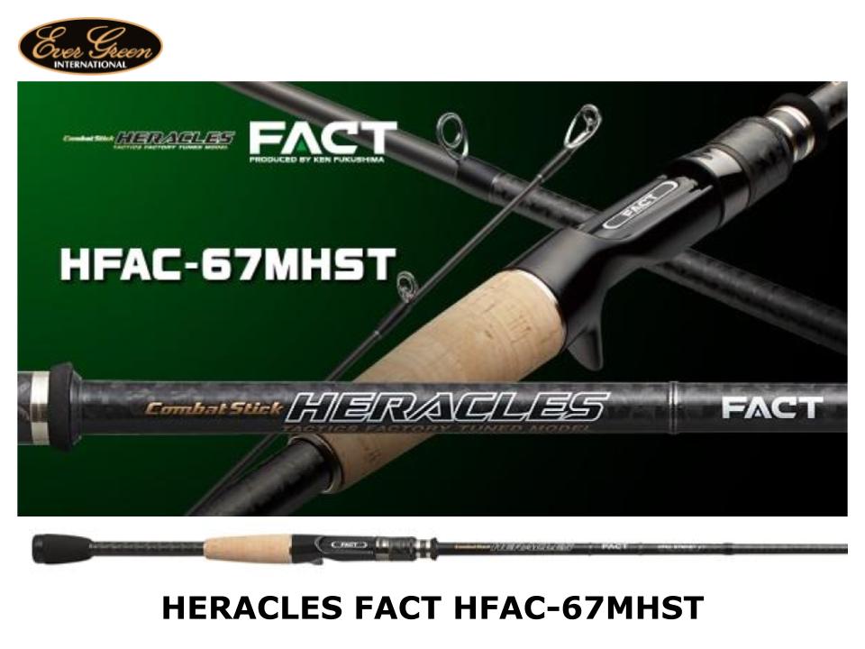 Evergreen Heracles Fact Solid Tip Baitcasting HFAC-67MHST