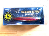 Alive Screw Minnow 90 Sinking Lure #190 Kasumi Magic 9cm 13g