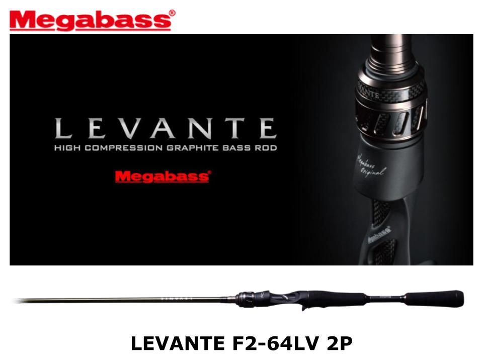 Megabass Levante Baitcasting F2-64LV 2P