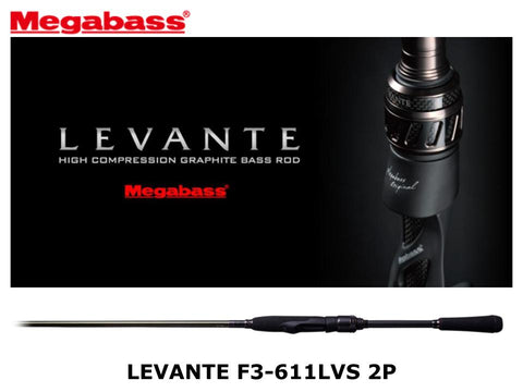Megabass Levante Spinning F3-611LVS 2P