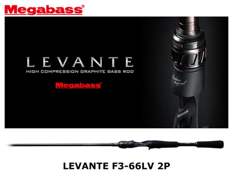 Megabass Levante Baitcasting F3-66LV 2P