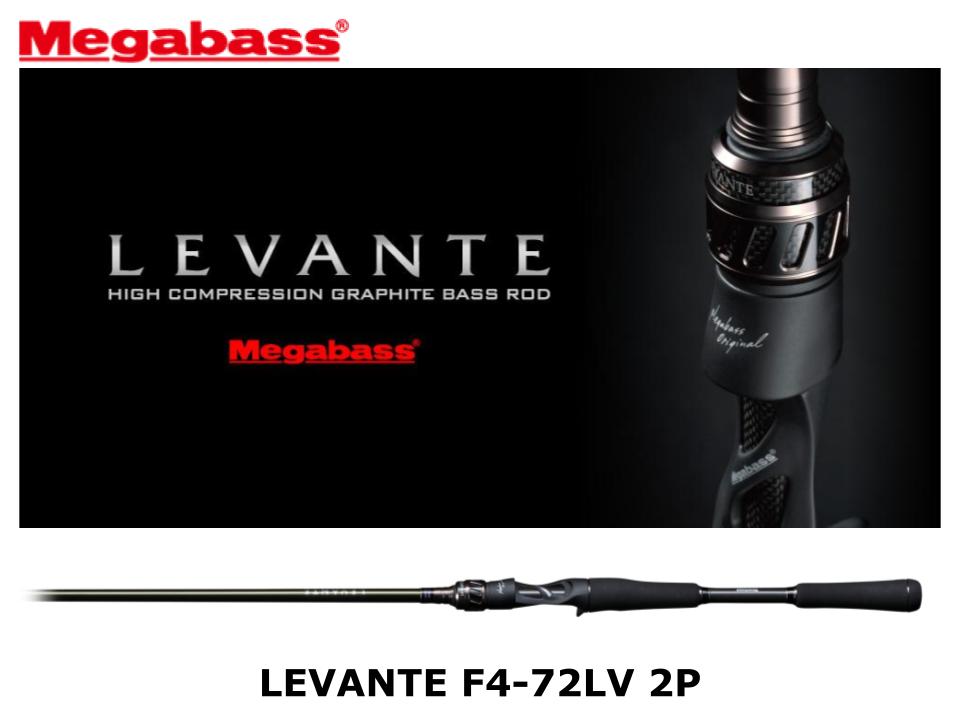 Megabass Levante Baitcasting F4-72LV 2P