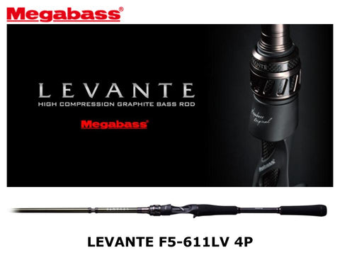 Megabass Levante Baitcasting F5-611LV 4P