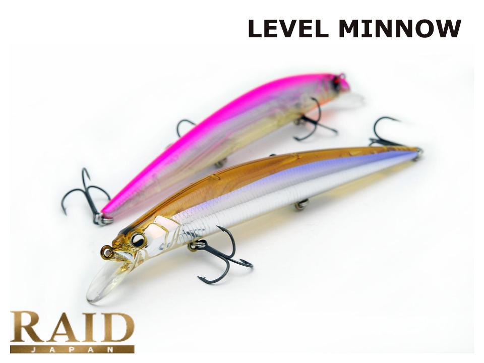 Raid Japan Level Minnow #LM004 Real Kinkuro 125.0mm 1/2oz class