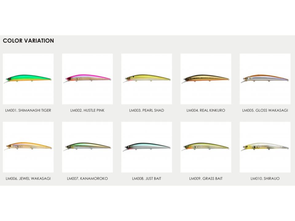 Raid Japan Level Minnow #LM005 Gloss Wakasagi 125.0mm 1/2oz class