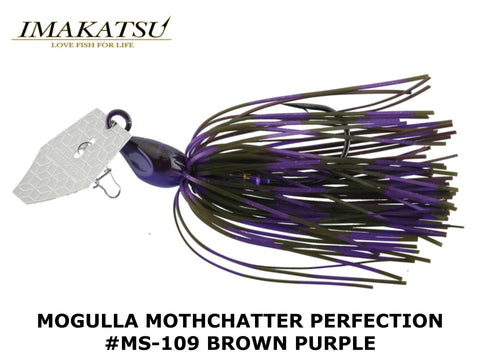 Imakatsu Mogulla Mothchatter 1/4oz #MS-109 Brown Purple