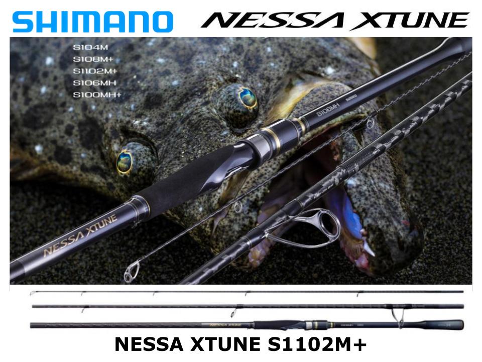 shimano 2020 rods Shimano 20 Nessa Xtune S1102M+ – JDM TACKLE HEAVEN