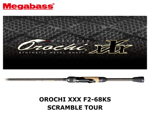Megabass Orochi XXX Spinning F2-68KS Scramble Tour