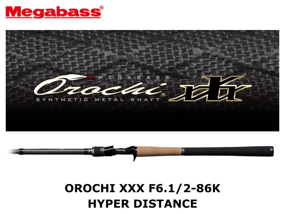 Pre-Order Megabass Orochi XXX Baitcasting F6.1/2-86K Hyper Distance