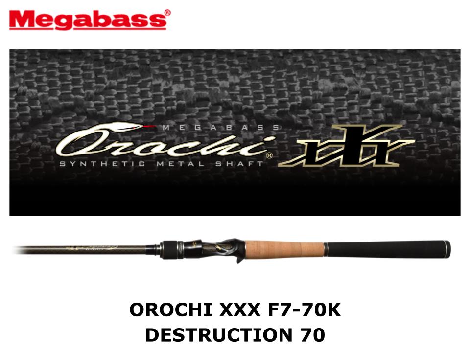 Megabass Orochi XXX Baitcasting F7-70K Destruction 70