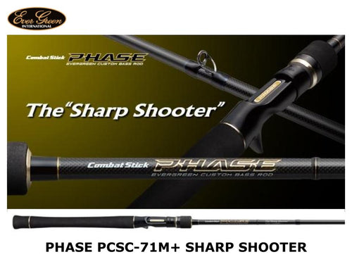 Pre-Order Evergreen Phase Baitcasting PCSC-71M+ Sharp Shooter