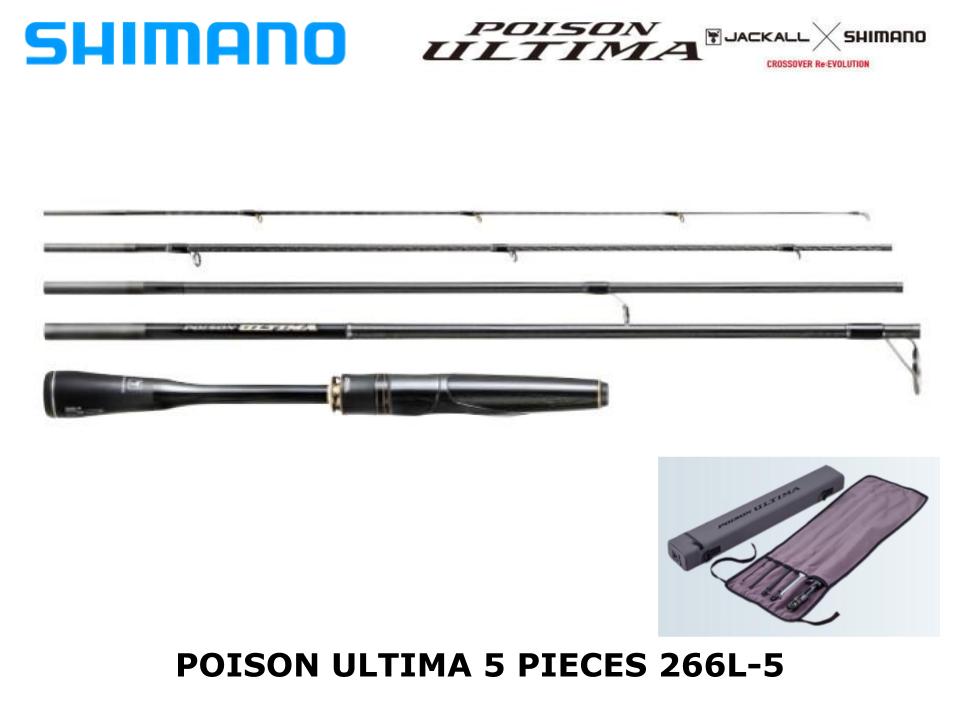 Shimano 23 Poison Ultima 5 Piece Spinning 266L-5 Sic