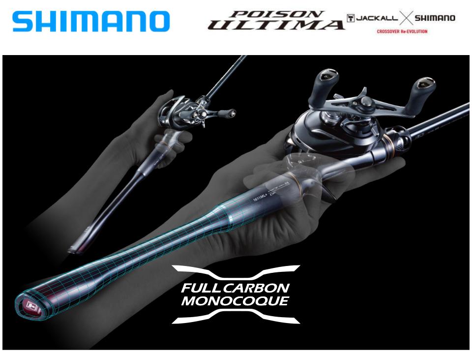 Shimano Poison Ultima 5 Piece Baitcasting 1610M-5 Torzite