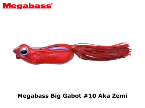 Megabass Big Gabot #10 Aka Zemi