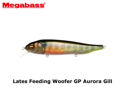 Megabass Lates Feeding Woofer GP Aurora Gill