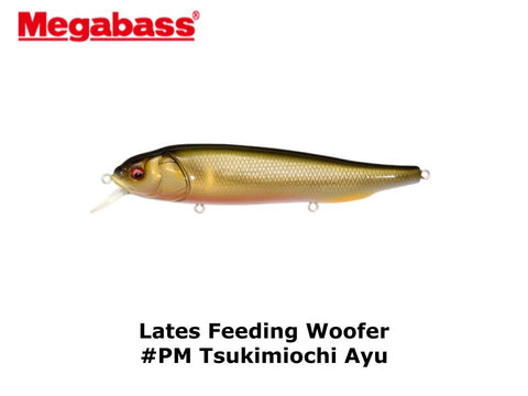 Megabass Lates Feeding Woofer #PM Tsukimiochi Ayu