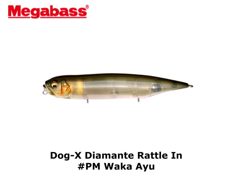 Megabass Dog-X Diamante Rattle In #PM Waka Ayu