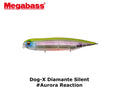 Megabass Dog-X Diamante Silent #Aurora Reaction
