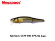 Megabass Gorham 147F SW #FA Se Ayu