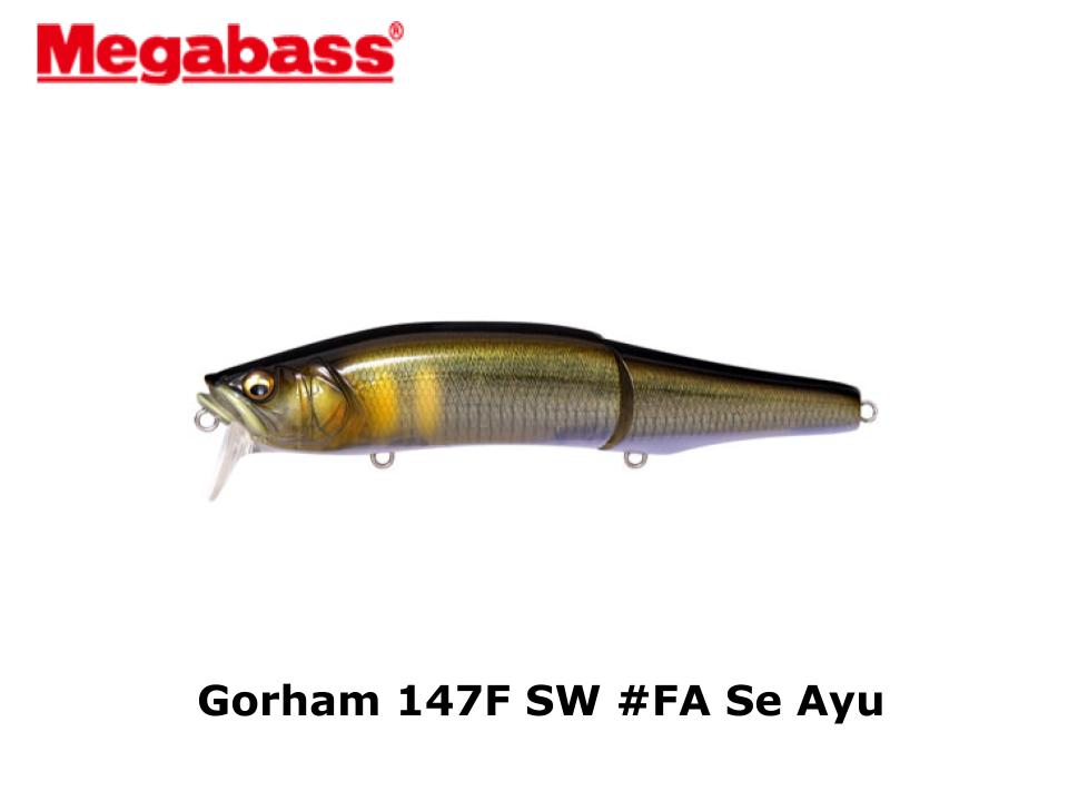Megabass Gorham 147F SW #FA Se Ayu
