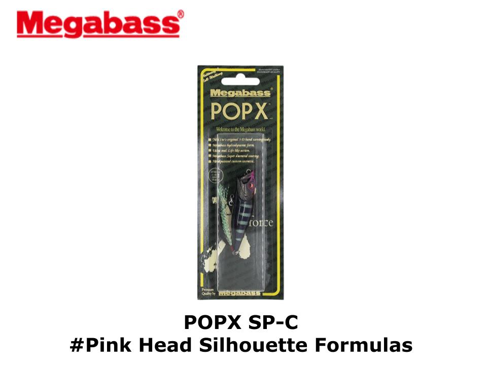 Megabass POPX SP-C #Pink Head Silhouette Formulas