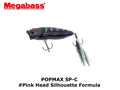 Megabass POPMAX SP-C #Pink Head Silhouette Formula
