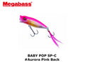 Megabass BABY POP SP-C #Aurora Pink Back