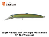 Bassday Japan Sugar Minnow Slim 70F Rigid Area Edition #P-424 Wakasagi