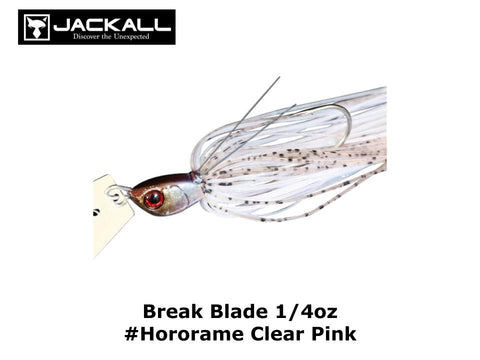 Jackall Break Blade 1/4oz #Hororame Clear Pink