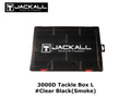 Jackall 3000D Tackle Box L #Clear Black(Smoke)
