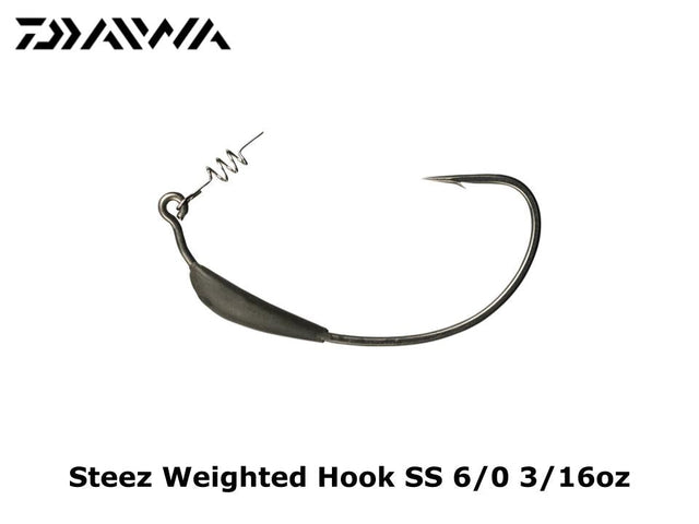 Daiwa Steez Weighted Hook SS 6/0 3/16oz